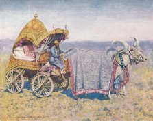 'A Native Bullock-cart from Bikanir', 1903.  Artist: Mortimer L Menpes.