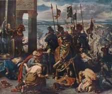 The Entry of the Crusaders Into Constantinople, 1840, (1911). Creator: Eugene Delacroix.