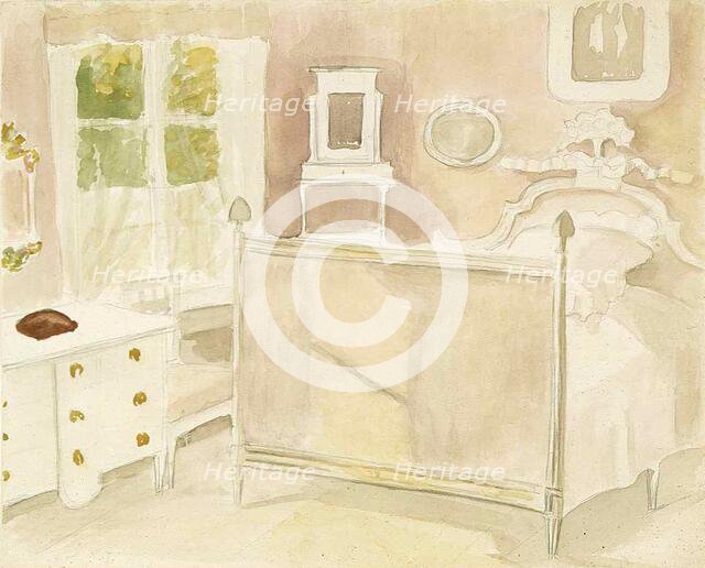 Interior from Haikko Villa, c1890s. Creator: Albert Edelfelt.