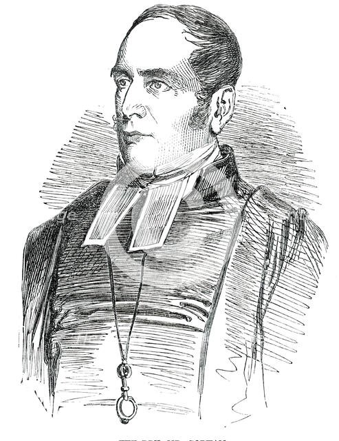 The Rev. Mr. Gorham, 1850. Creator: Unknown.