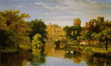 Warwick Castle, England, 1857. Creator: Jasper Francis Cropsey.