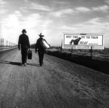 Toward Los Angeles, California, 1937. Creator: Dorothea Lange.