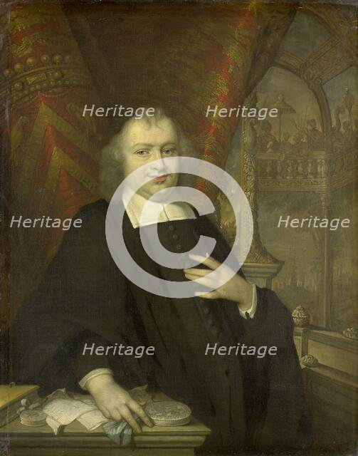 Portrait of Gaspar Fagel, Grand Pensionary of Holland after 1672, 1672-1700. Creator: Unknown.