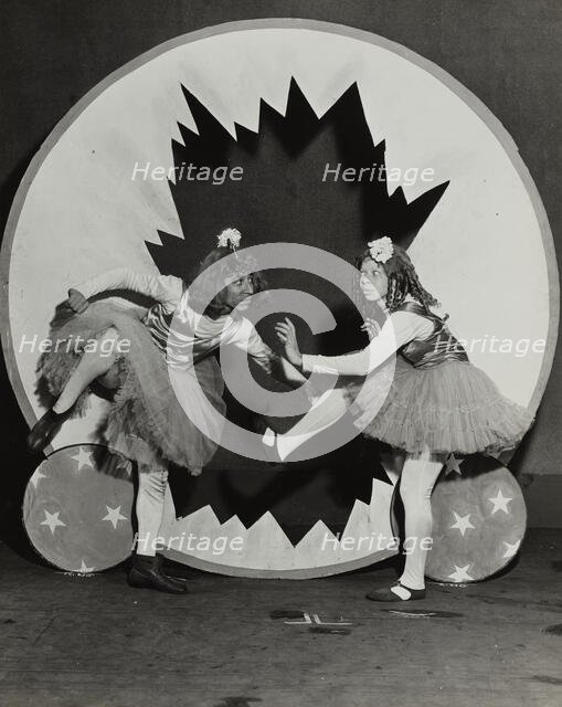 Ting-A-Ling Bros. Circus, Clarence Yates and Francena Scott: Act II, Scene 3, 1937. Creator: Unknown.