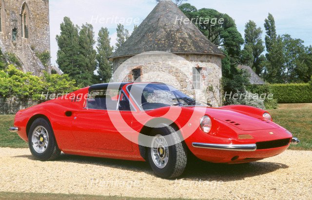 1974 Ferrari Dino 246 GTS. Artist: Unknown.