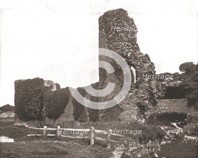 Pevensey Castle, Sussex, 1894.  Creator: Unknown.