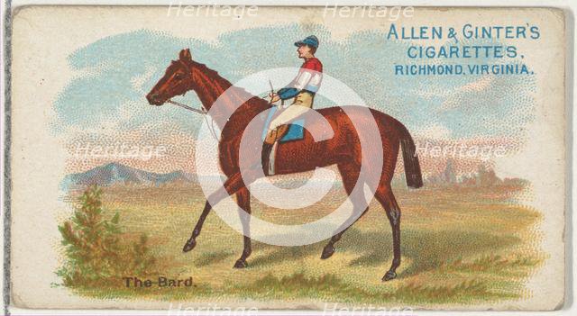 The Bard, from The World's Racers series (N32) for Allen & Ginter Cigarettes, 1888. Creator: Allen & Ginter.