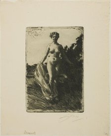 Summer, 1907. Creator: Anders Leonard Zorn.