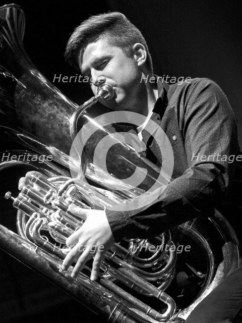 Daniel Herskedal, 2014. Artist: Alan John Ainsworth.