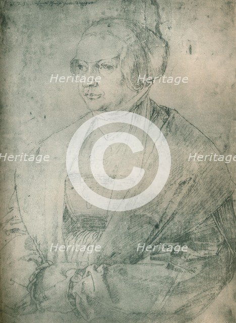 'Portrait of a Lady', c1500-1520, (1903). Artist: Albrecht Durer.