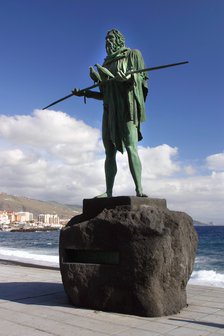 Guanche Statue, Candelaria, Tenerife, 2007.