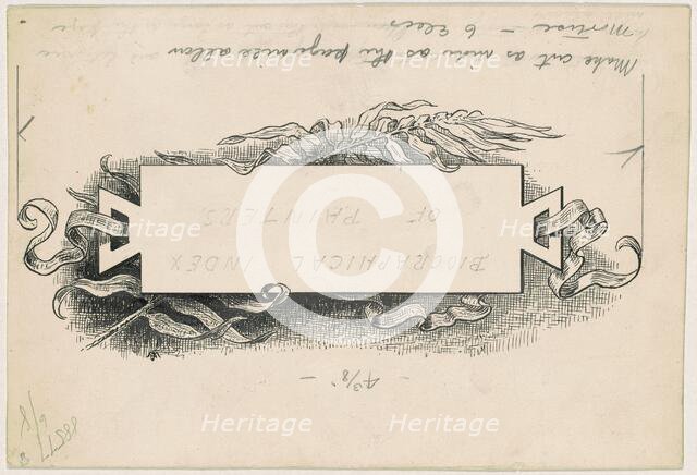 Index, 1890-1891. Creator: James Henry Moser.