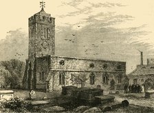 'Stoke Newington Church, 1750', (c1876). Creator: Unknown.
