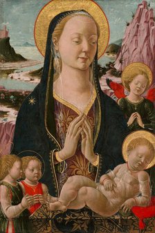 Madonna and Child with Angels, c. 1455/1470. Creator: Unknown.