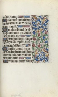 Book of Hours (Use of Rouen): fol. 134r, c. 1470. Creator: Master of the Geneva Latini (French, active Rouen, 1460-80).