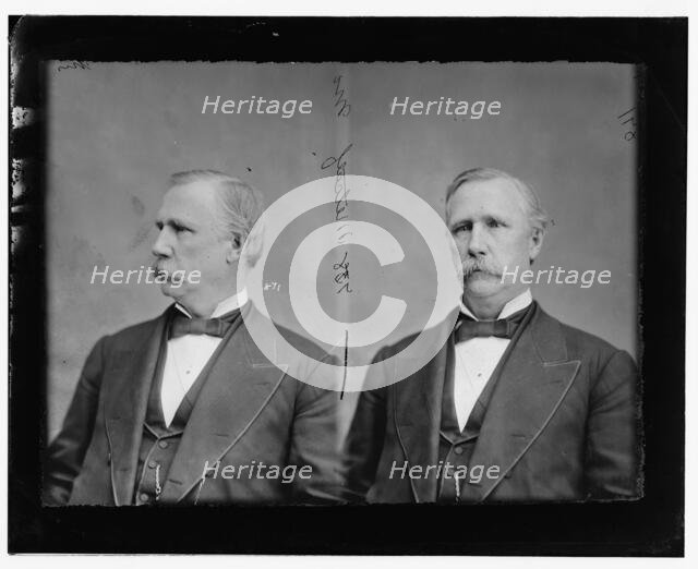 Lyne Shackelford Metcalfe of Missouri, 1865-1880. Creator: Unknown.