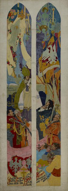 John Casimir's Oath, between 1892-1894. Creator: Stanislaw Wyspianski.