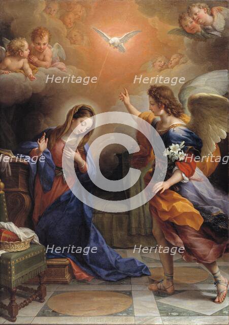 The Annunciation, 1748. Creator: Agostino Masucci.