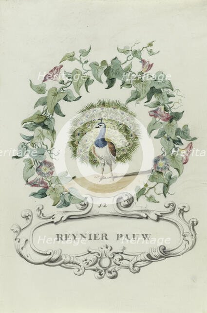 Cartoon of Reynier Pauw, 1710-1720. Creator: Anon.