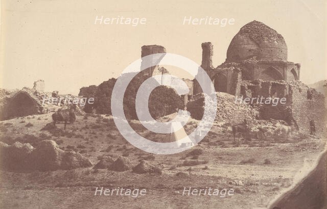 [Tomb of Oljaetu, 1305-1313.], 1840s-60s. Creator: Possibly by Luigi Pesce.