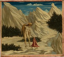 Saint John in the Desert, c. 1445/1450. Creator: Domenico Veneziano.