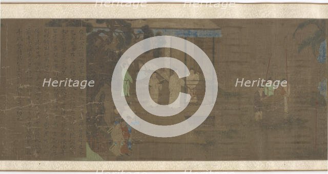 Scenes from the Lives of Famous Men (part 2), Ming dynasty, 16th-17th century. Creator: Unknown.