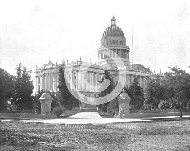 State Capitol, Sacramento, California, USA, c1900. Creator: Unknown.