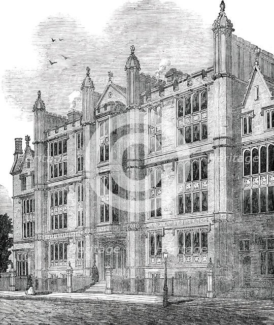University Hall, Gordon-Square, 1850. Creator: Unknown.