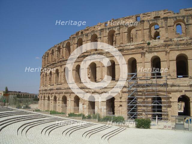 Amphitheatre of El Jem, Tunisia, 2009. Creator: Amanda Waite.