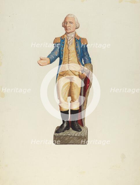 George Washington, c. 1939. Creator: Laura Bilodeau.