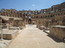 Amphitheatre of El Jem, Tunisia, 2009. Creator: Amanda Waite.