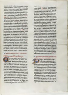 Folio Thirteen from Burchard of Sion's De locis ac mirabilibus mundi, or an Illuminated..., c. 1460. Creator: Burchard of Mount Sion.