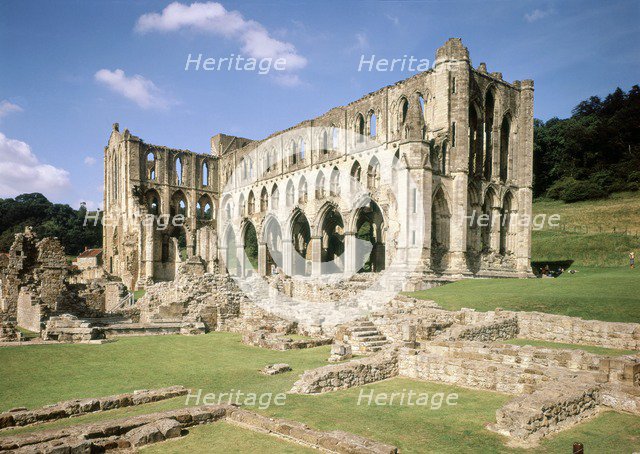 Rievaulx Abbey, c1990-2010. Artist: Unknown.