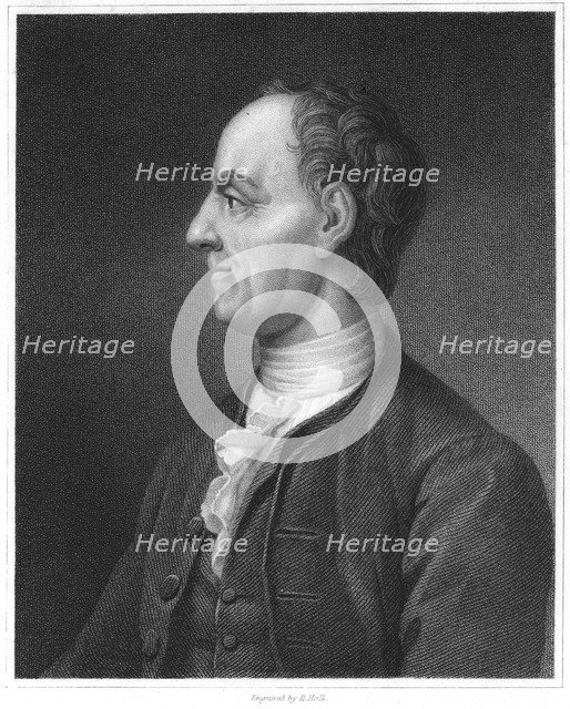 Leonhard Euler (1707-1783), Swiss mathematician, 1835. Artist: Unknown