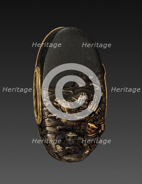 Kashira, 1700-1850. Creator: Unknown.