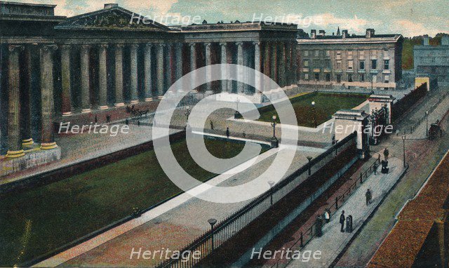 'The British Museum, London', c1907.  Artist: Unknown.