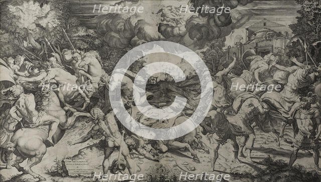 The Conversion of Saint Paul, 1545. Creator: Salviati (Rossi), Francesco (1510-1563).