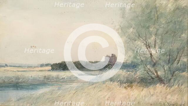 Spynie Castle, 1900-1924. Creator: George Russell Gowans.