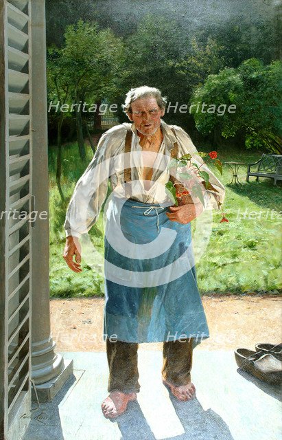 Le Vieux Jardinier (The Old Gardener) , 1885.