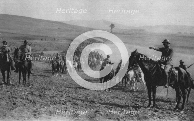 'La Campagne Macedonienne; Combat de Boresnitza (19 septembre): les Bulgares..., 1916. Creator: Unknown.