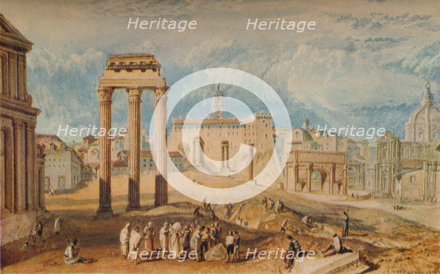 Forum Romanum', 1818, (1938). Artist: JMW Turner.