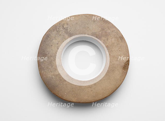 Disk (bi ?), Late Neolithic period, ca. 3300-ca. 2350 BCE. Creator: Unknown.