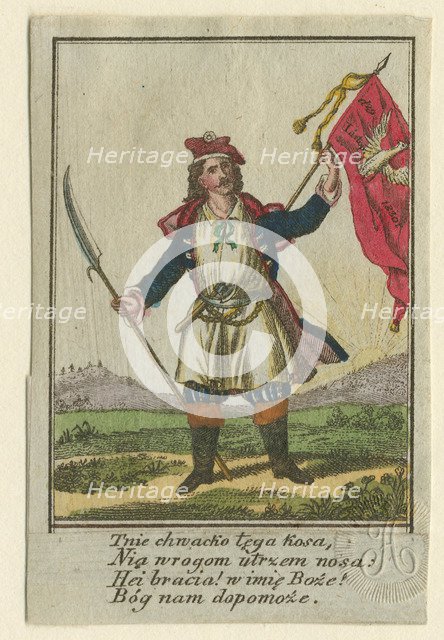 Tnie chwacko tega kosa, 1831. Artist: Anonymous  