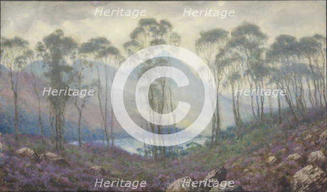 A Scottish landscape, 1886-1939. Artist: Sigismund Christian Hubert Goetze