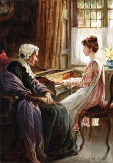 'Their Evening Hymn', 1892. Artist: Margaret Isabel Dicksee