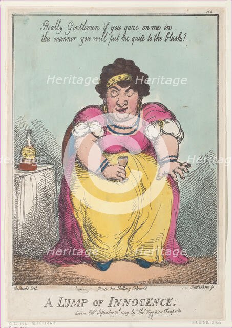A Lump of Innocence, September 30, 1809., September 30, 1809. Creator: Thomas Rowlandson.