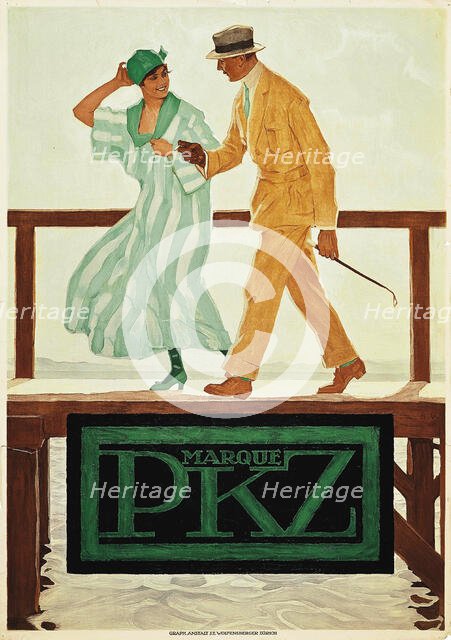 PKZ, 1918. Creator: Wennerberg, Brynolf (1866-1950).