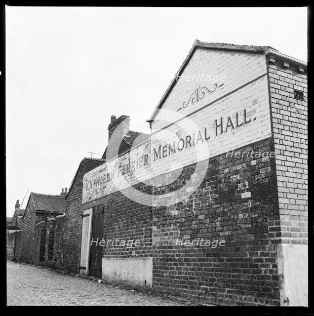 Kathleen Ferrier Memorial Hall, 36 Cavour Street, Etruria, Hanley, Stoke-on-Trent, 1965-1968. Creator: Eileen Deste.