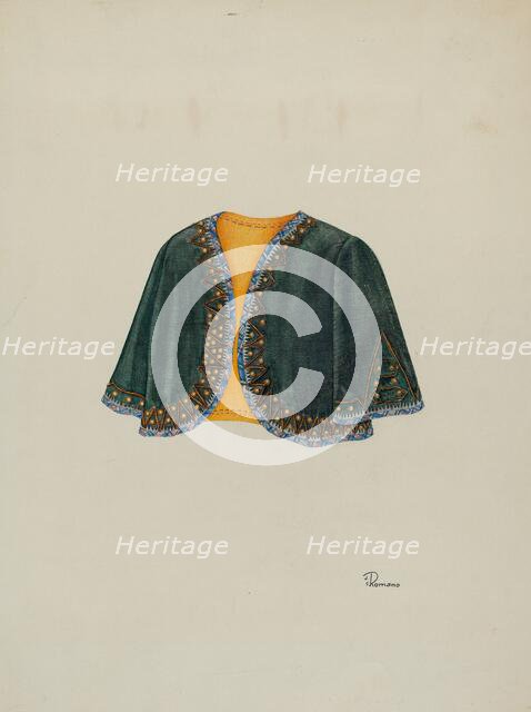 Bolero, c. 1936. Creator: Josephine C. Romano.