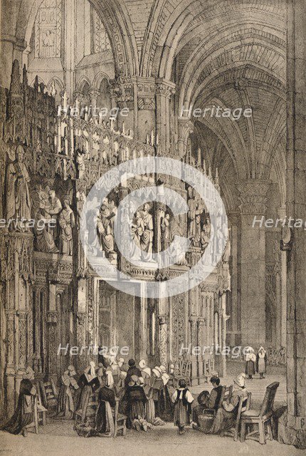 'Chartres', c1820 (1915). Artist: Samuel Prout.